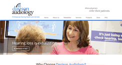 Desktop Screenshot of davisonaudiology.com